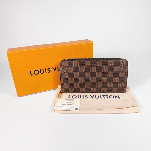 Louis Vuitton Damier Ebene Zippy Wallet - Picture 2 of 10
